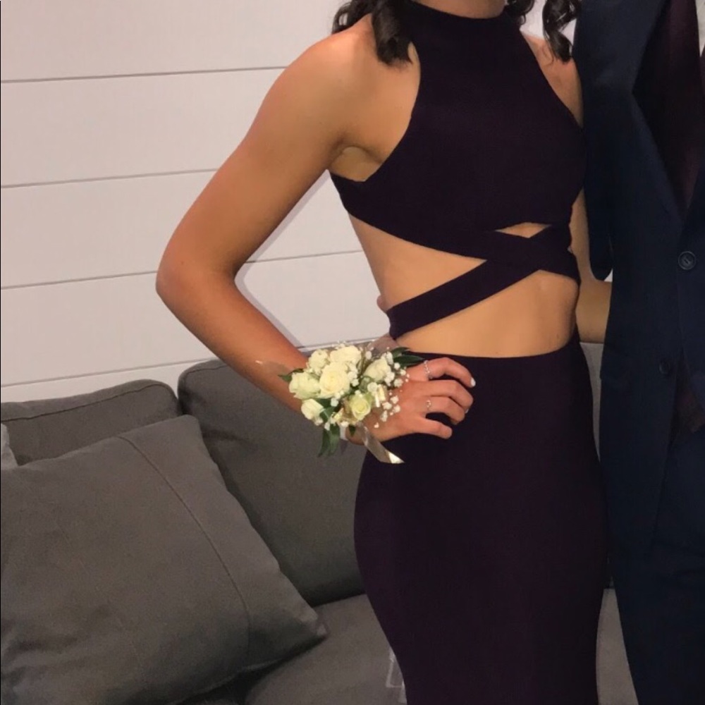 Two piece prom dress, worn twice